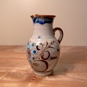 Vintage Signed Ken Edwards Mexican Tonala Pottery Vase